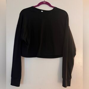 Lululemon long sleeve relaxed cropped shirt